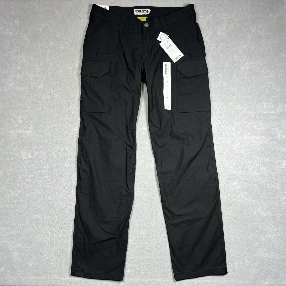First Tactical V2 Tactical Cargo Pants Black Women’s Size 14 TALL Model 124011